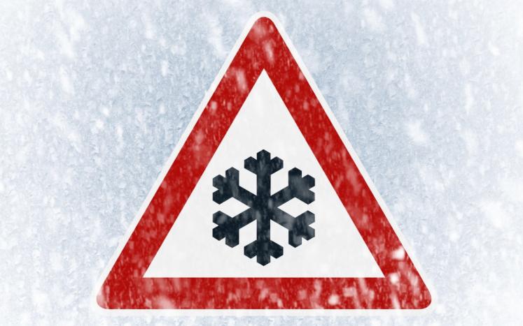 snow alert symbol